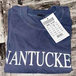*NWT* Brandy Melville Nantucket Navy Blue T-shirt